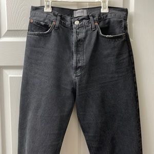 Agolde 90s pinch waist jeans (28 - black tea)
